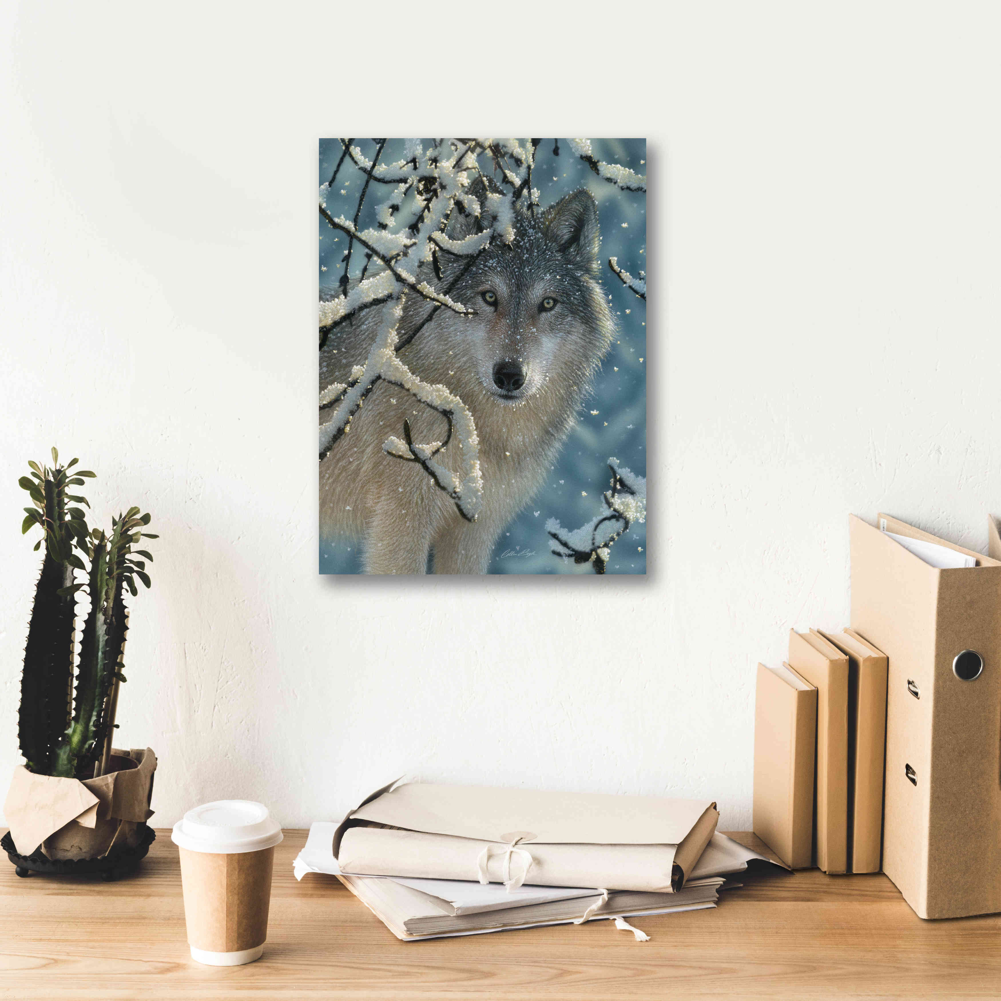 'Broken Silence' by Collin Bogle, Canvas Wall Art,12x16