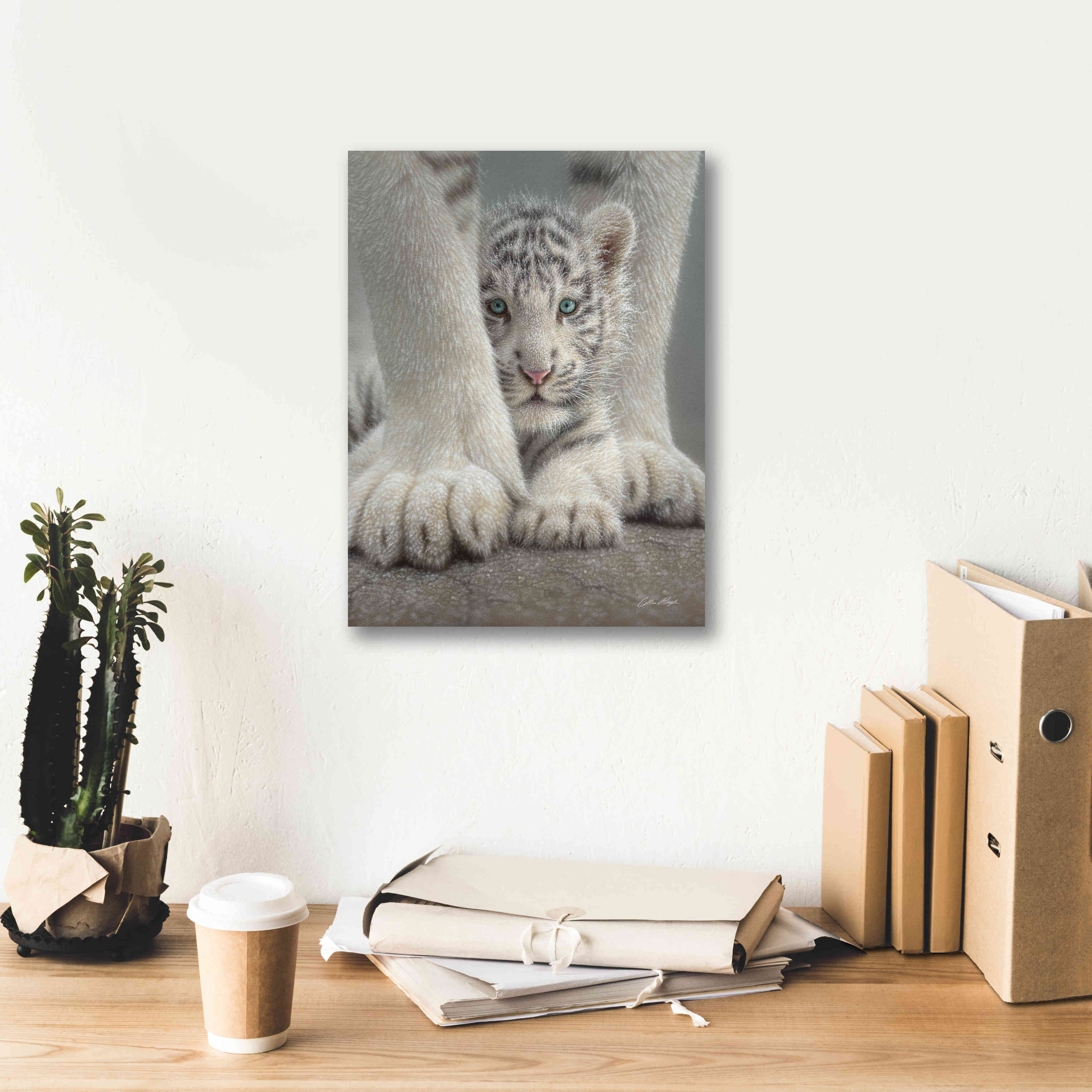 'Sheltered' by Collin Bogle, Canvas Wall Art,12x16