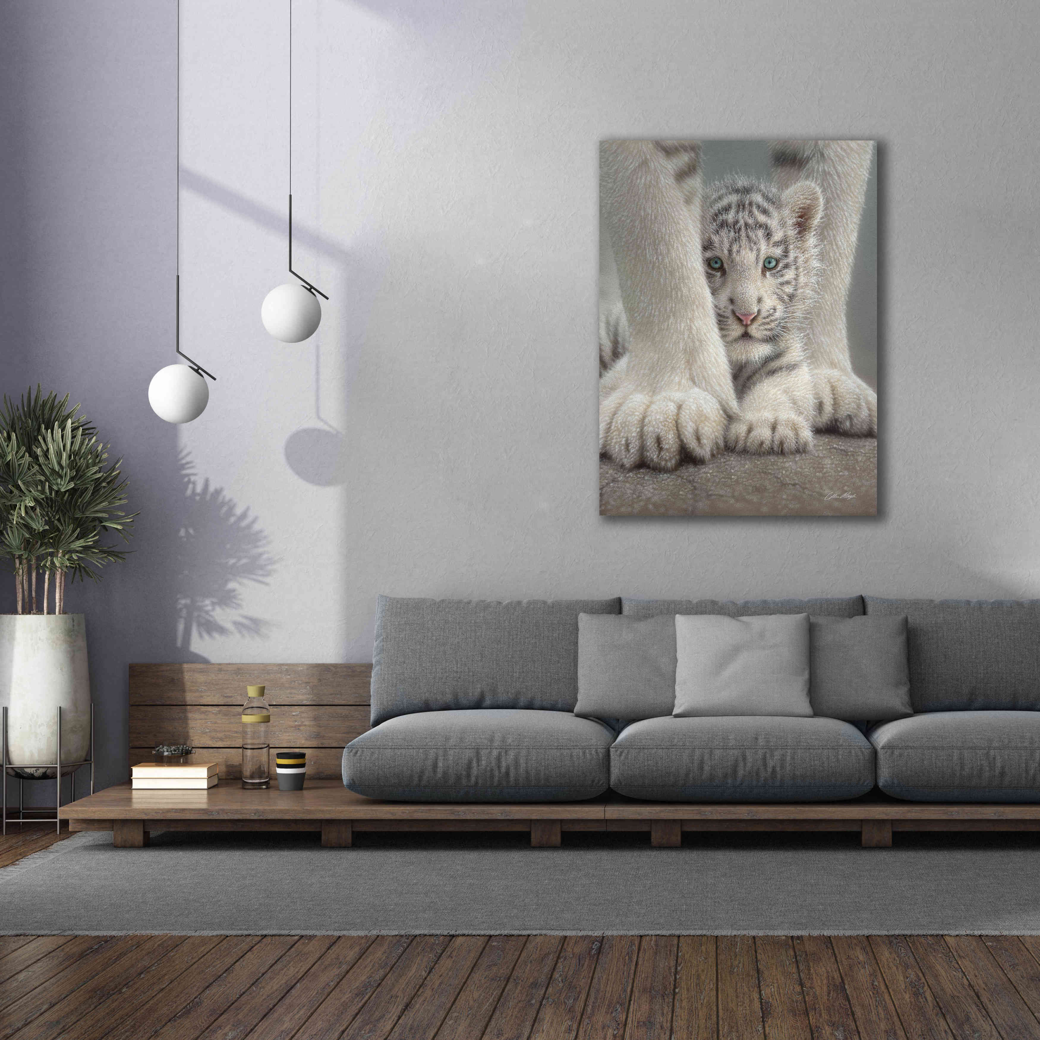 'Sheltered' by Collin Bogle, Canvas Wall Art,40x54