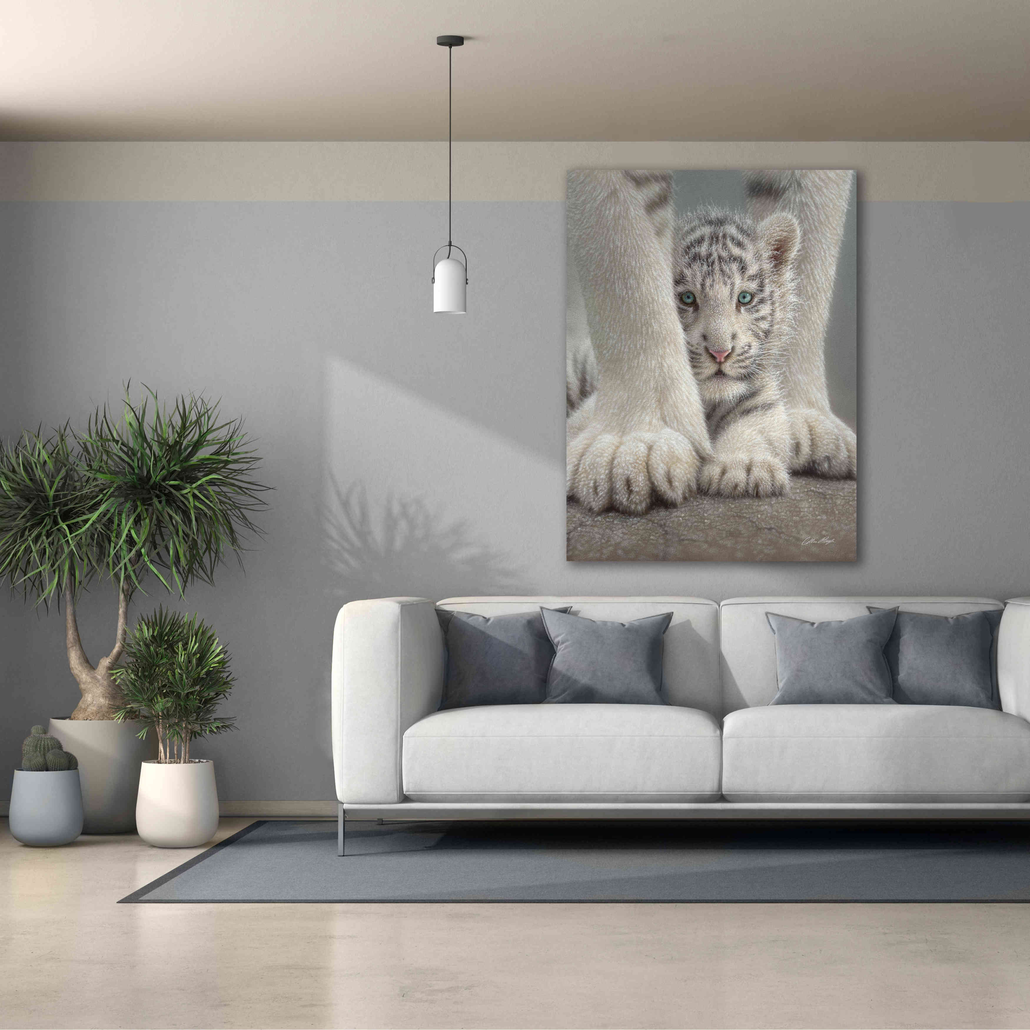'Sheltered' by Collin Bogle, Canvas Wall Art,40x54