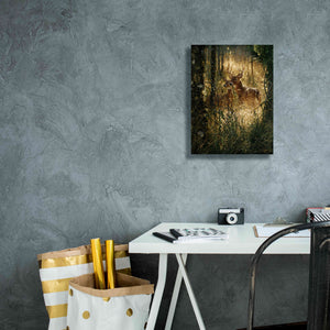 'A Golden Moment Portrait' by Collin Bogle, Canvas Wall Art,12x16