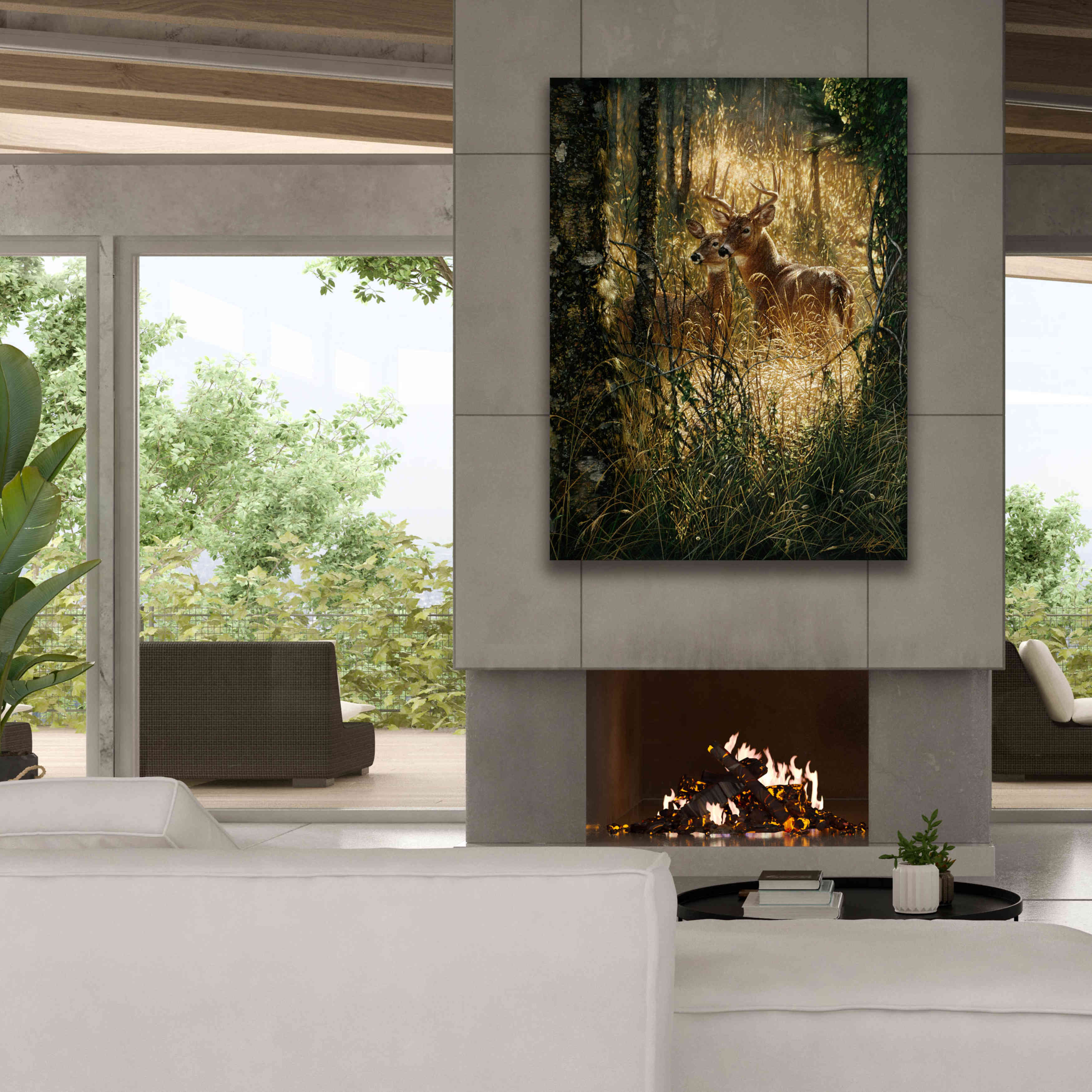 'A Golden Moment Portrait' by Collin Bogle, Canvas Wall Art,40x54