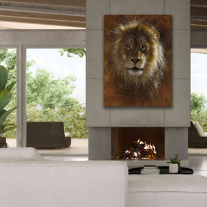 'Face Off' by Collin Bogle, Canvas Wall Art,40x54