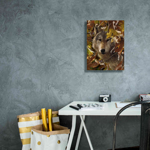 'Autumn Shadows' by Collin Bogle, Canvas Wall Art,12x16