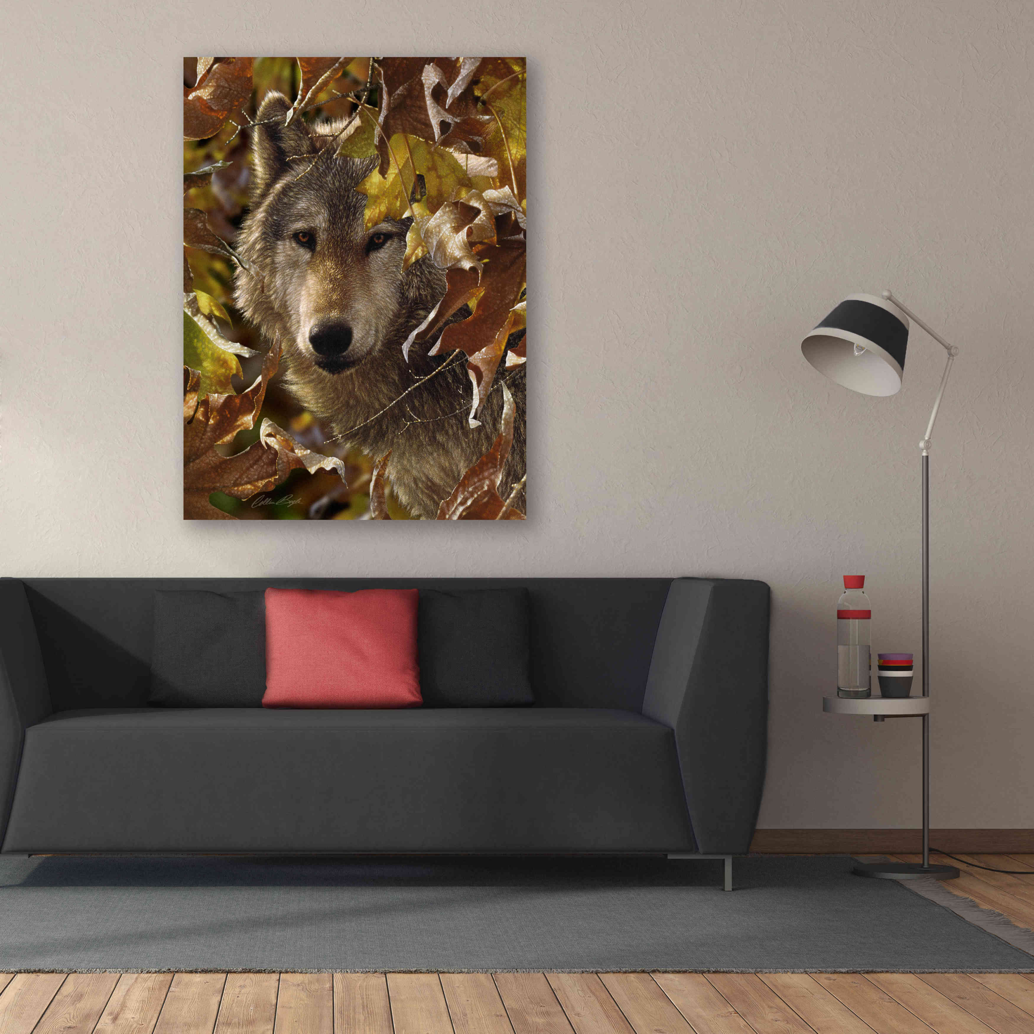 'Autumn Shadows' by Collin Bogle, Canvas Wall Art,40x54