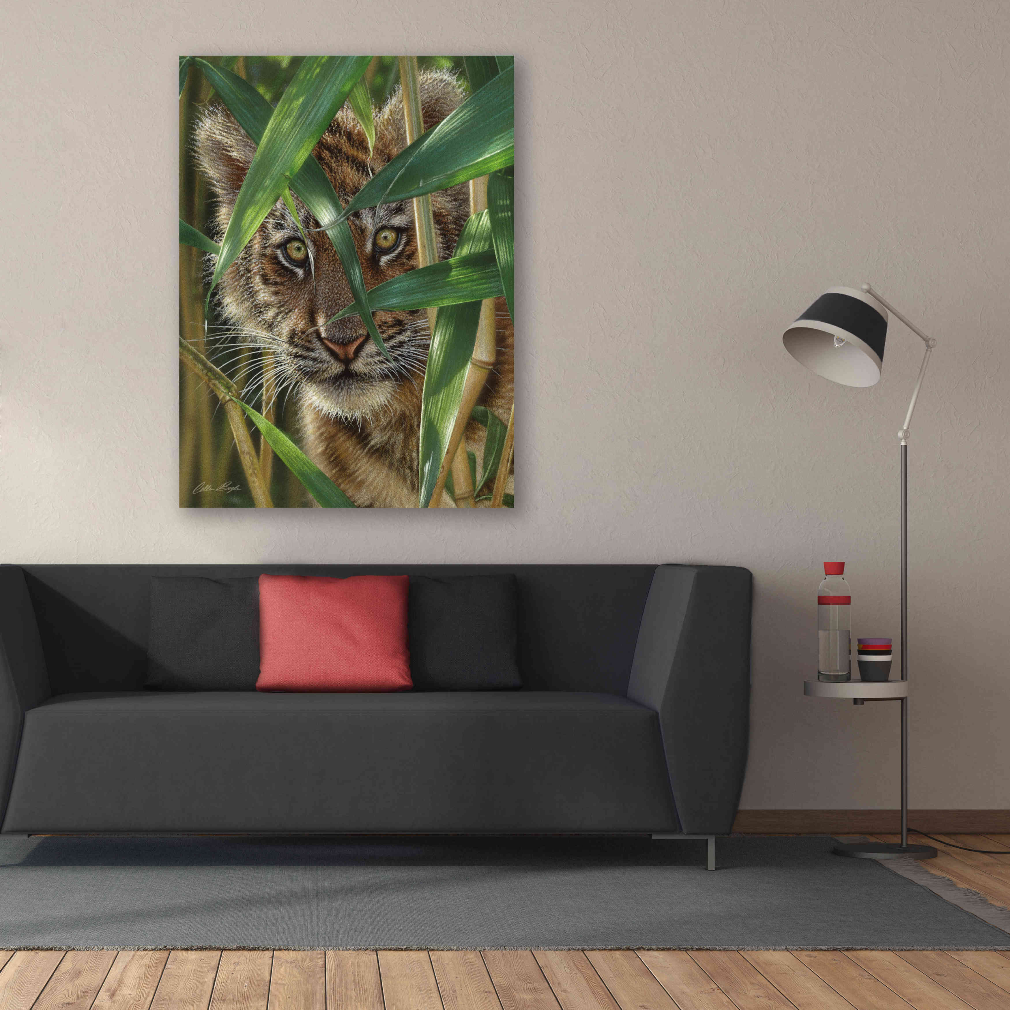 'Peekaboo' by Collin Bogle, Canvas Wall Art,40x54