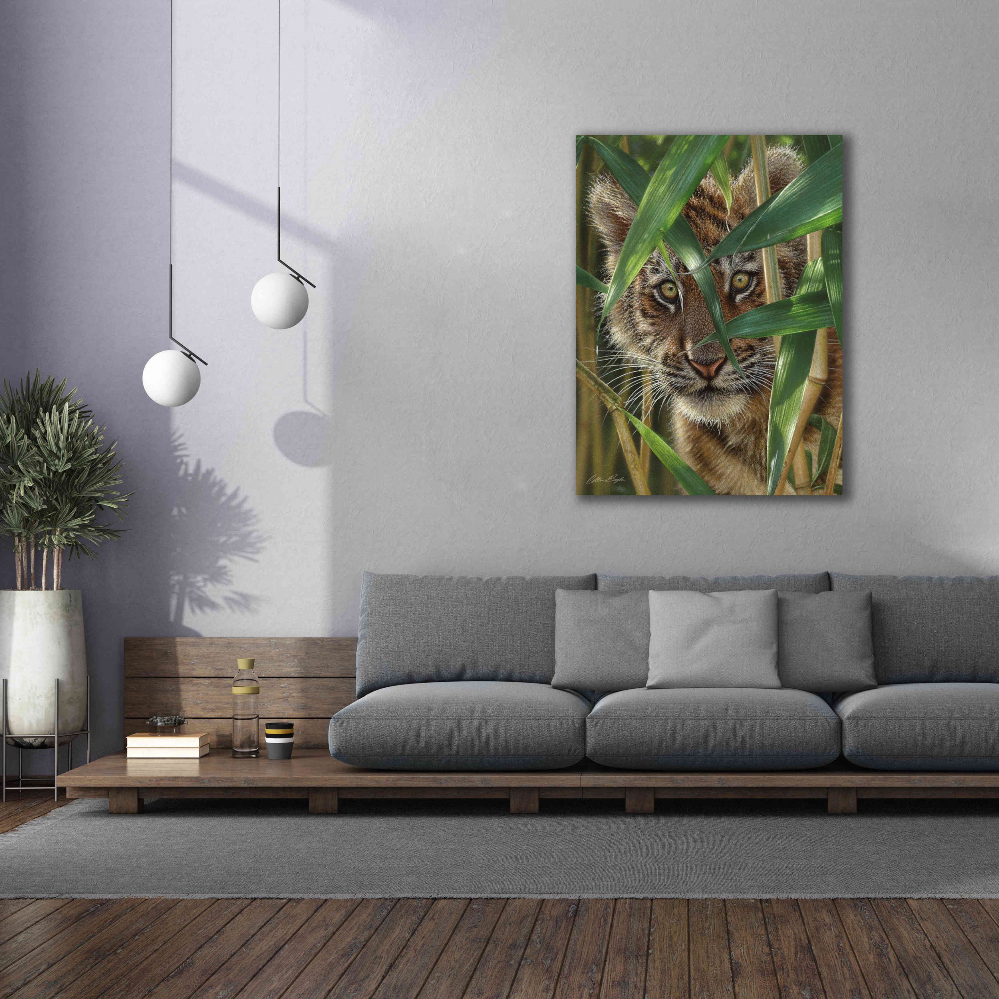 'Peekaboo' by Collin Bogle, Canvas Wall Art,40x54