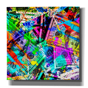 'Dirty Benjamins' Canvas Wall Art