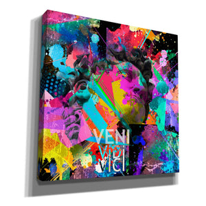 'Michelangelo's David Color' Canvas Wall Art