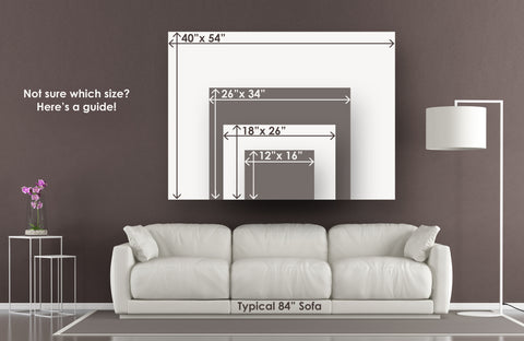 Image of "'Felis' Canvas Wall Art"