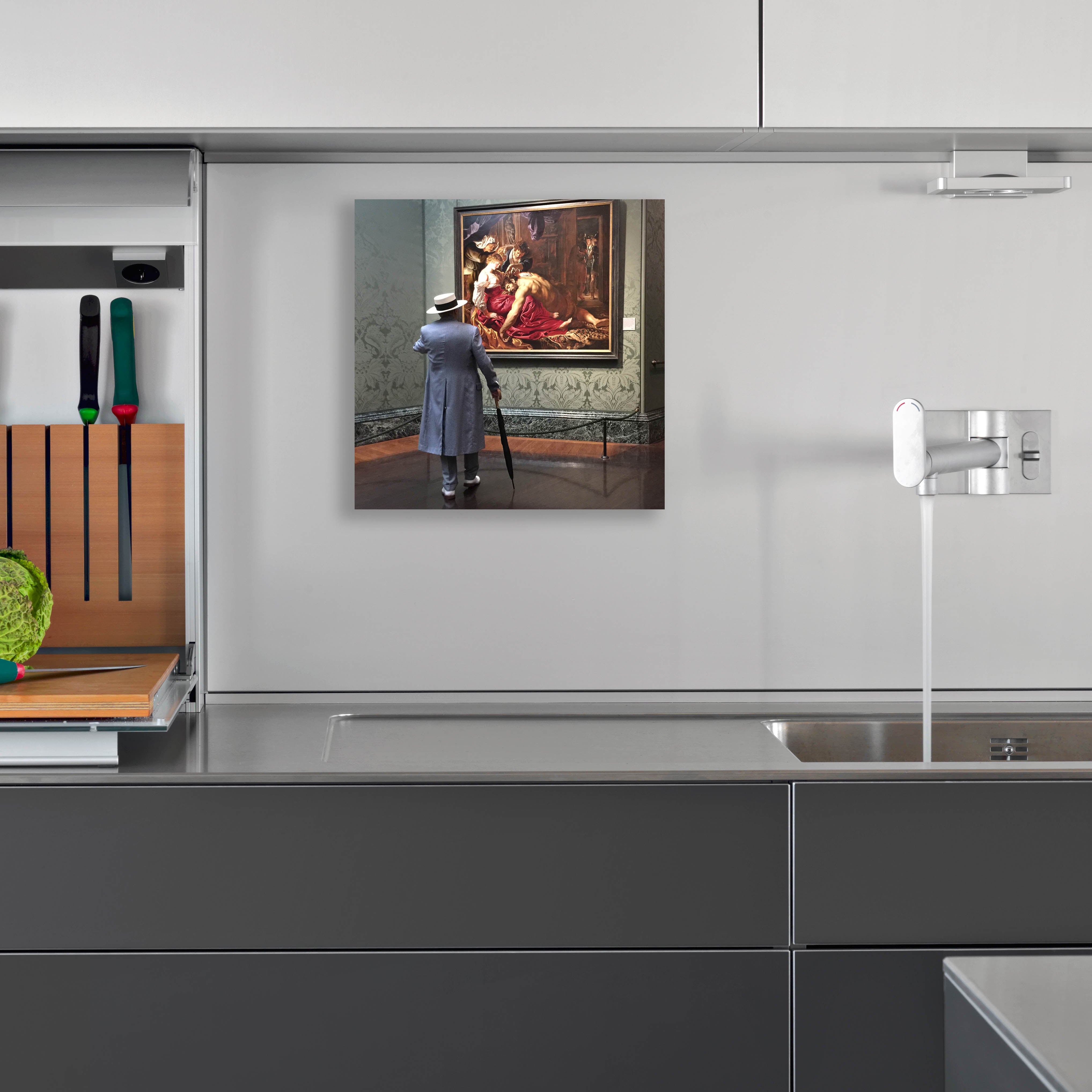 'Picture In A Picture' Canvas Wall Art
