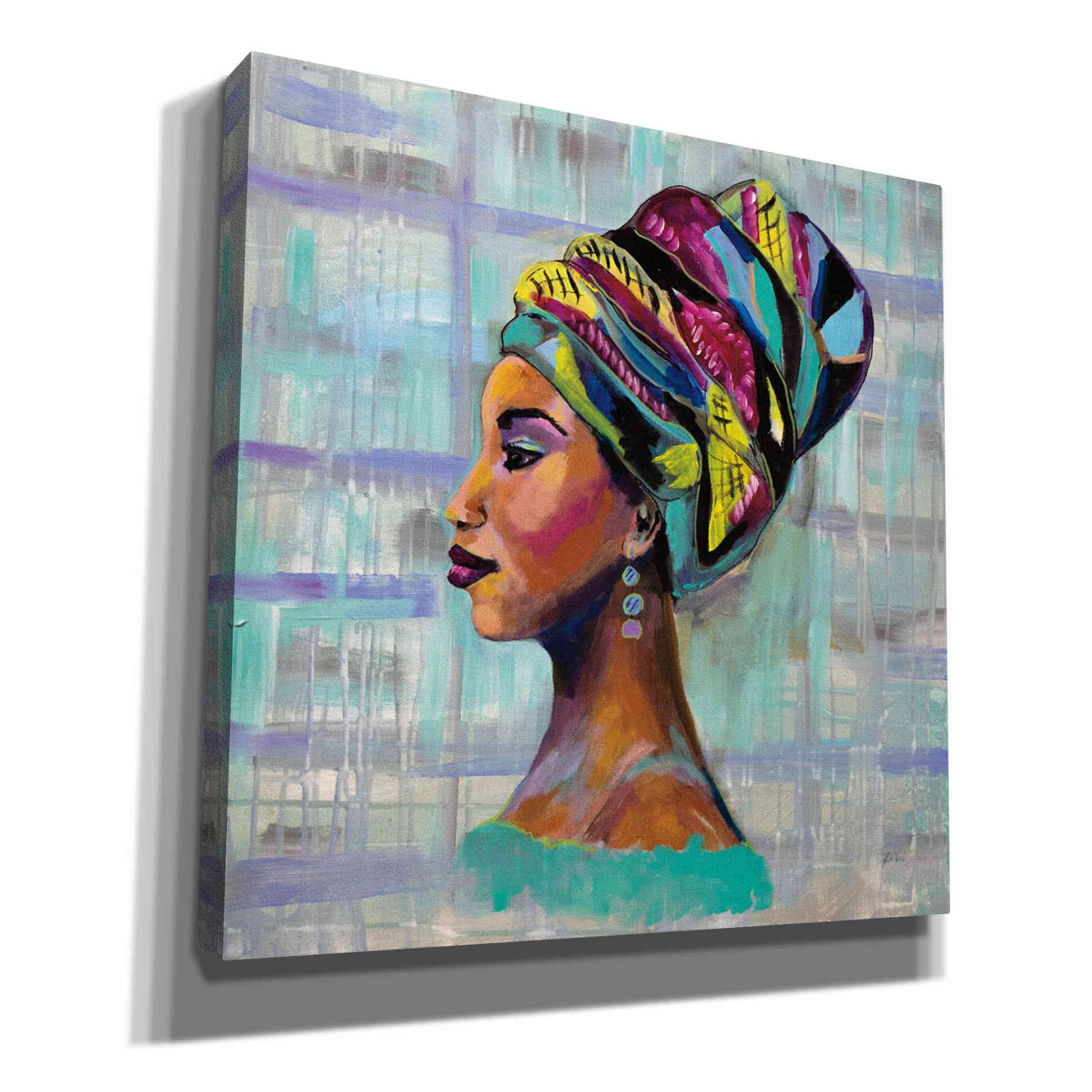"Fierce" by Jeanette Vertentes, Giclee Canvas Wall Art