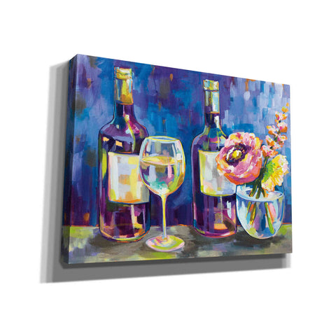Image of "Floral Party" by Jeanette Vertentes, Giclee Canvas Wall Art