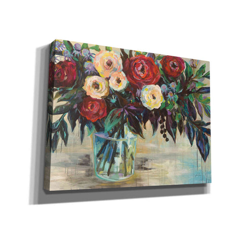 Image of "Winter Floral Crop" by Jeanette Vertentes, Giclee Canvas Wall Art