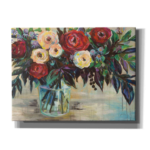 Image of "Winter Floral Crop" by Jeanette Vertentes, Giclee Canvas Wall Art