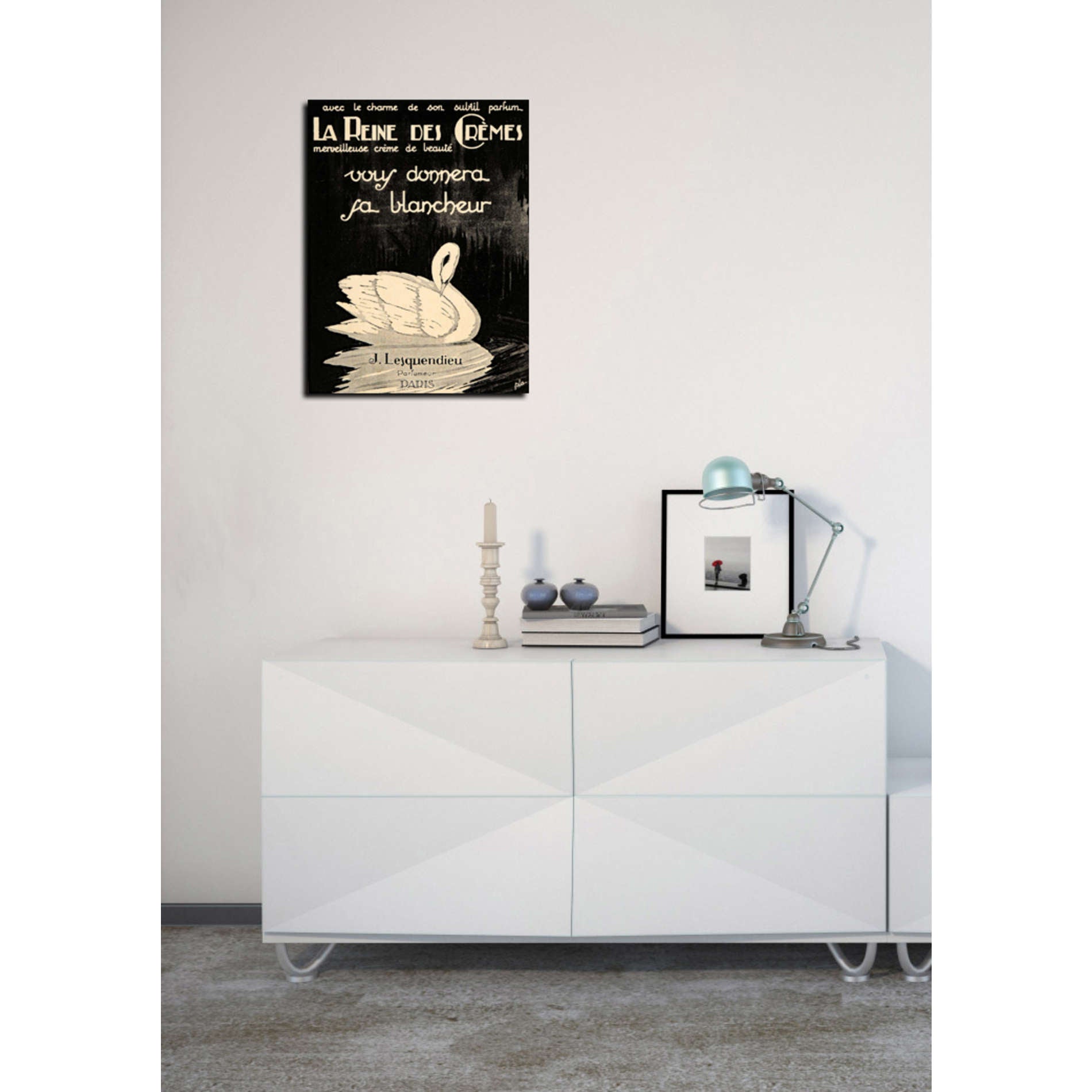 'Lesquendieu Cremes' Giclee Canvas Wall Art