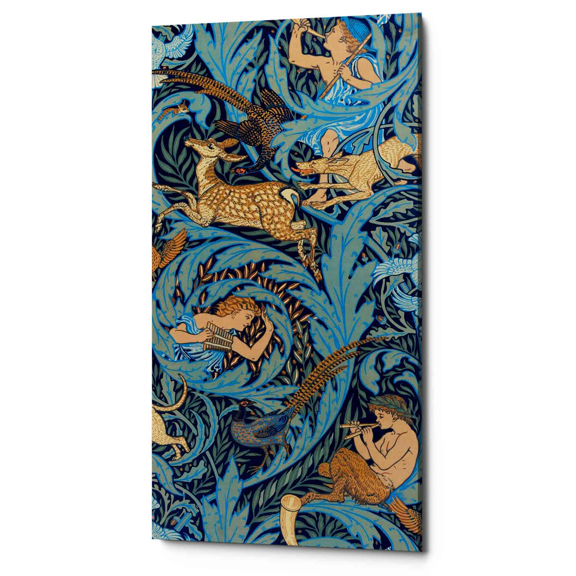 'Woodnotes' by Walter Crane Canvas Wall Art