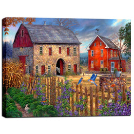 "The Bluebirds' Song" by Chuck Pinson, Giclee Canvas Wall Art