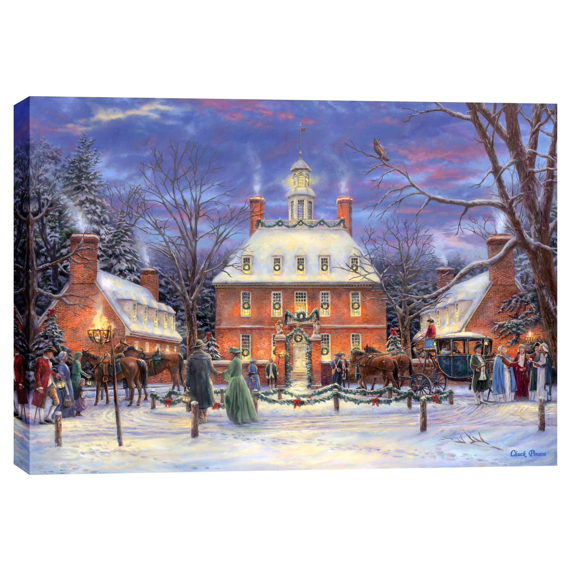 "The Governor's Party" by Chuck Pinson, Giclee Canvas Wall Art