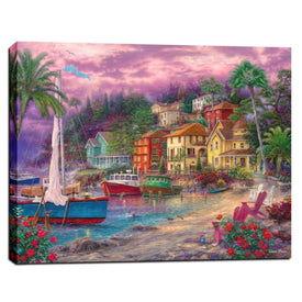"On Golden Shores" by Chuck Pinson, Giclee Canvas Wall Art