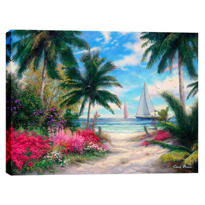 "Sea Breeze Trail" by Chuck Pinson, Giclee Canvas Wall Art