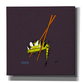 'Crabby' by Chuck Wimmer, Canvas Wall Art