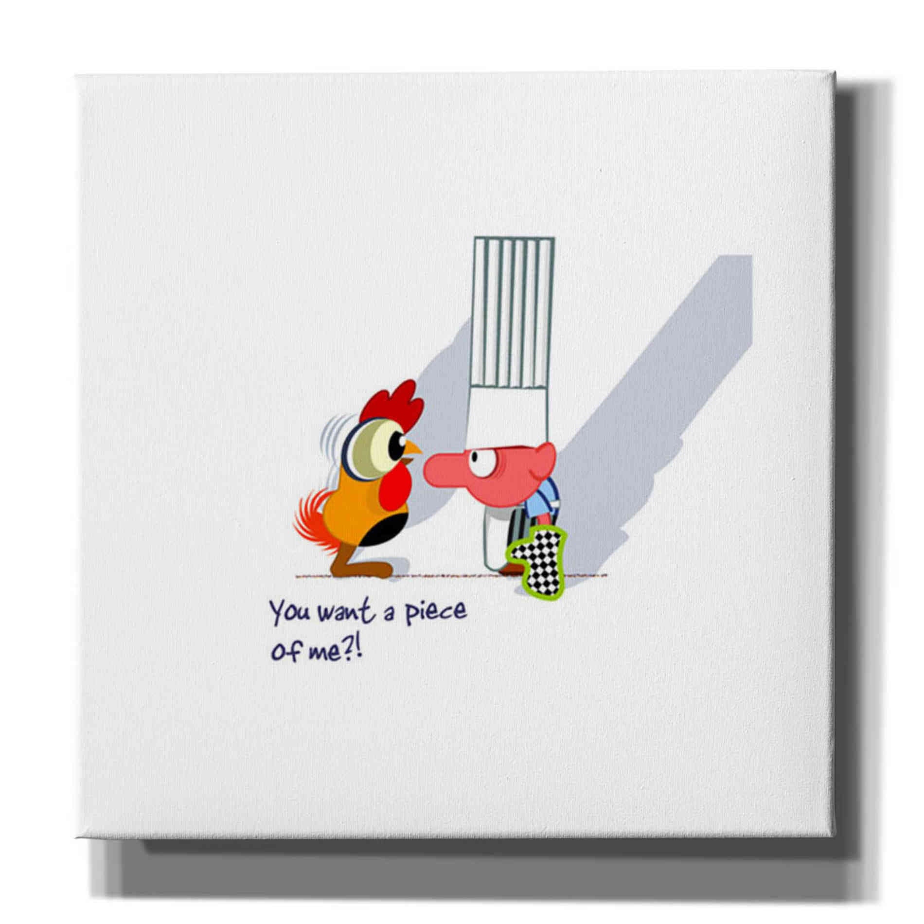 'Piece of Me' by Chuck Wimmer, Canvas Wall Art