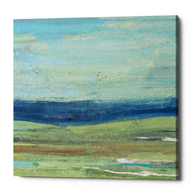 'Azure Wave' by Albena Hristova, Canvas Wall Art