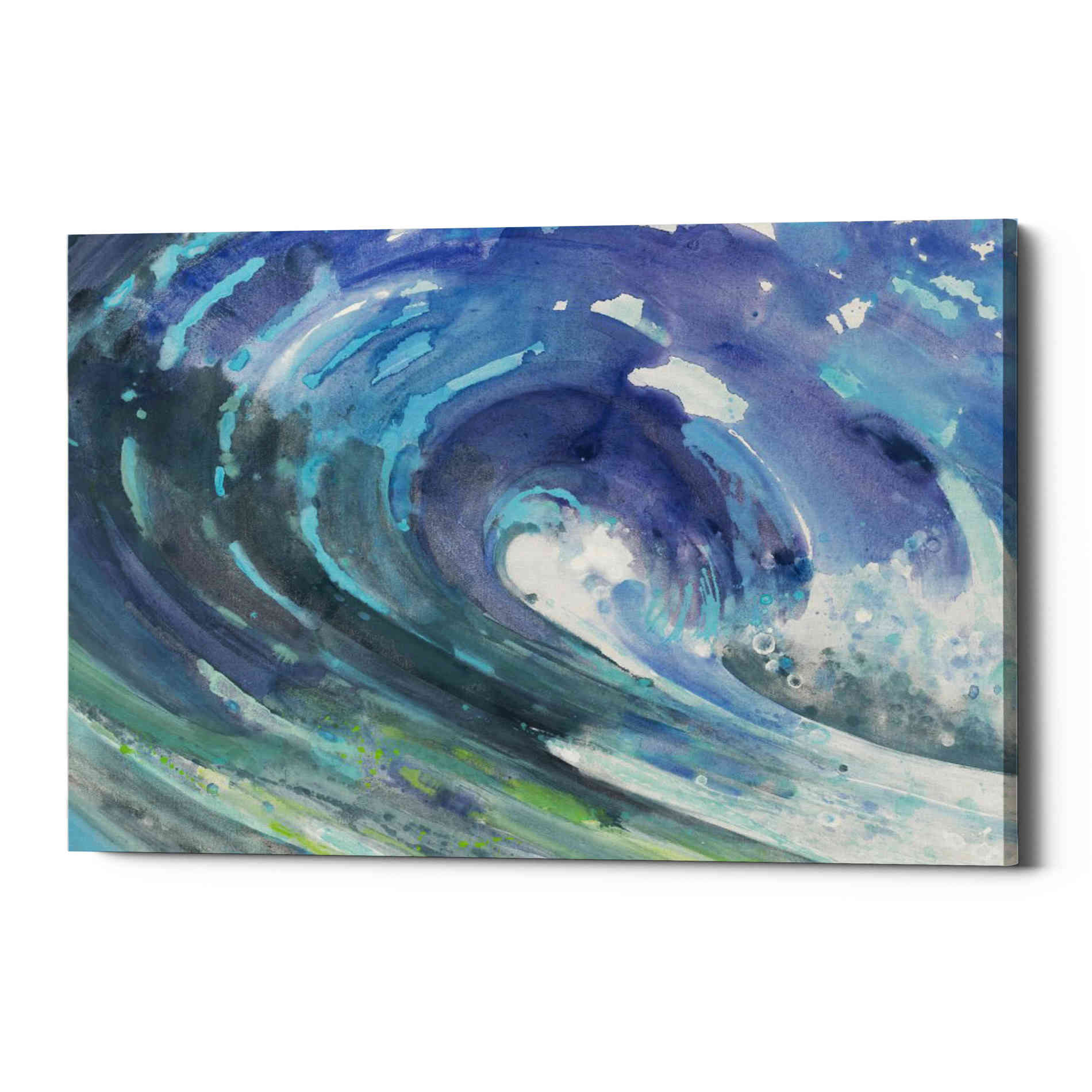 'Curl' by Albena Hristova, Canvas Wall Art