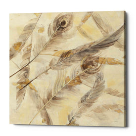 'Falling Feathers' by Albena Hristova, Canvas Wall Art