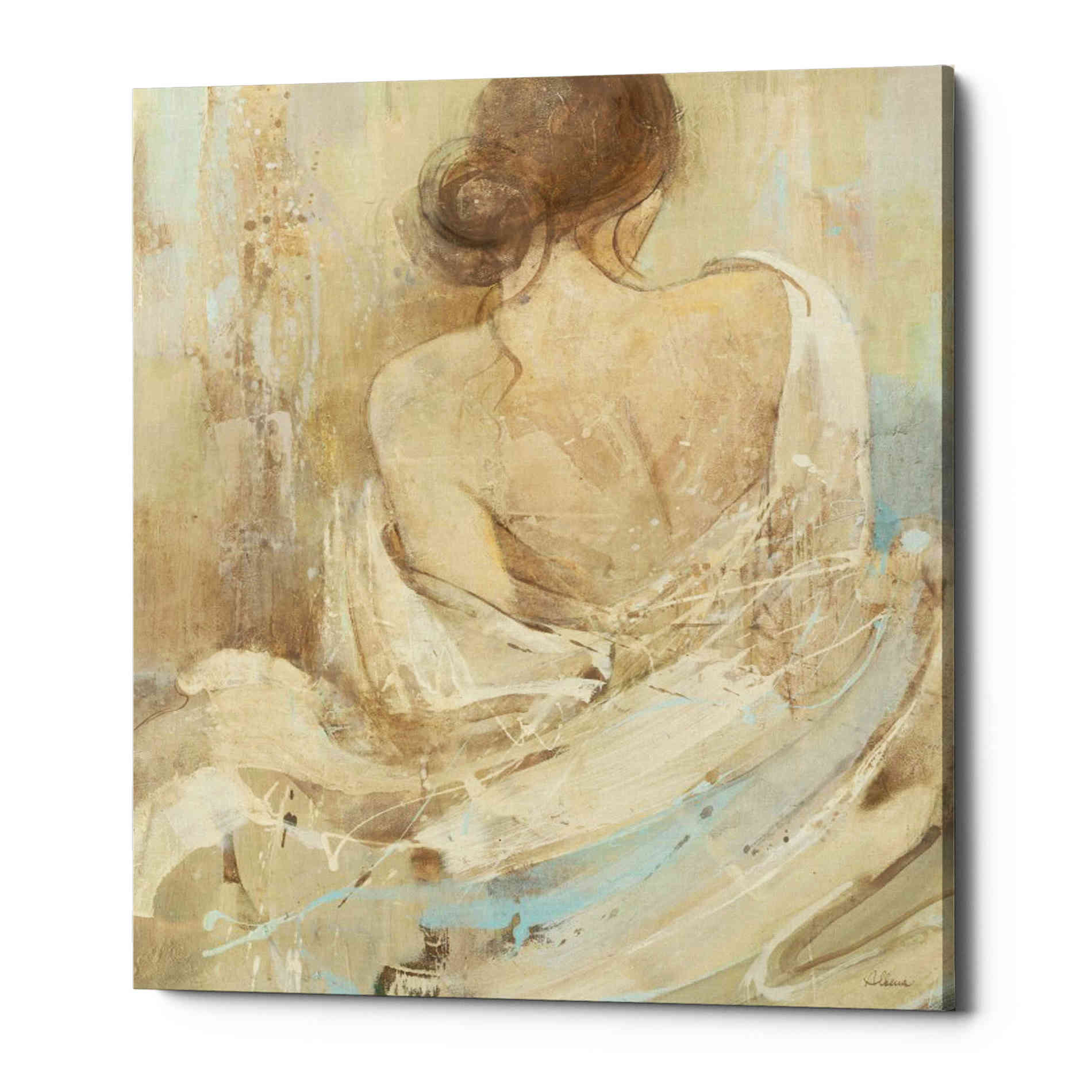 'Abstract Figure Study I' by Albena Hristova, Canvas Wall Art