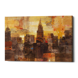 'Fireworks' by Albena Hristova, Canvas Wall Art
