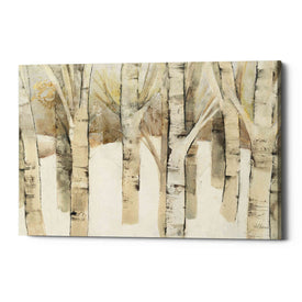 'First Snow' by Albena Hristova, Canvas Wall Art