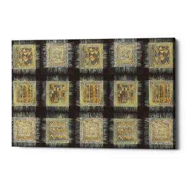 'Gold Tapestry VIII RUG' by Albena Hristova, Canvas Wall Art