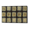 'Gold Tapestry VIII RUG' by Albena Hristova, Canvas Wall Art