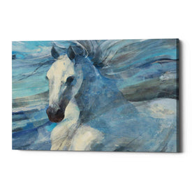 'Poseidon Indigo' by Albena Hristova, Canvas Wall Art