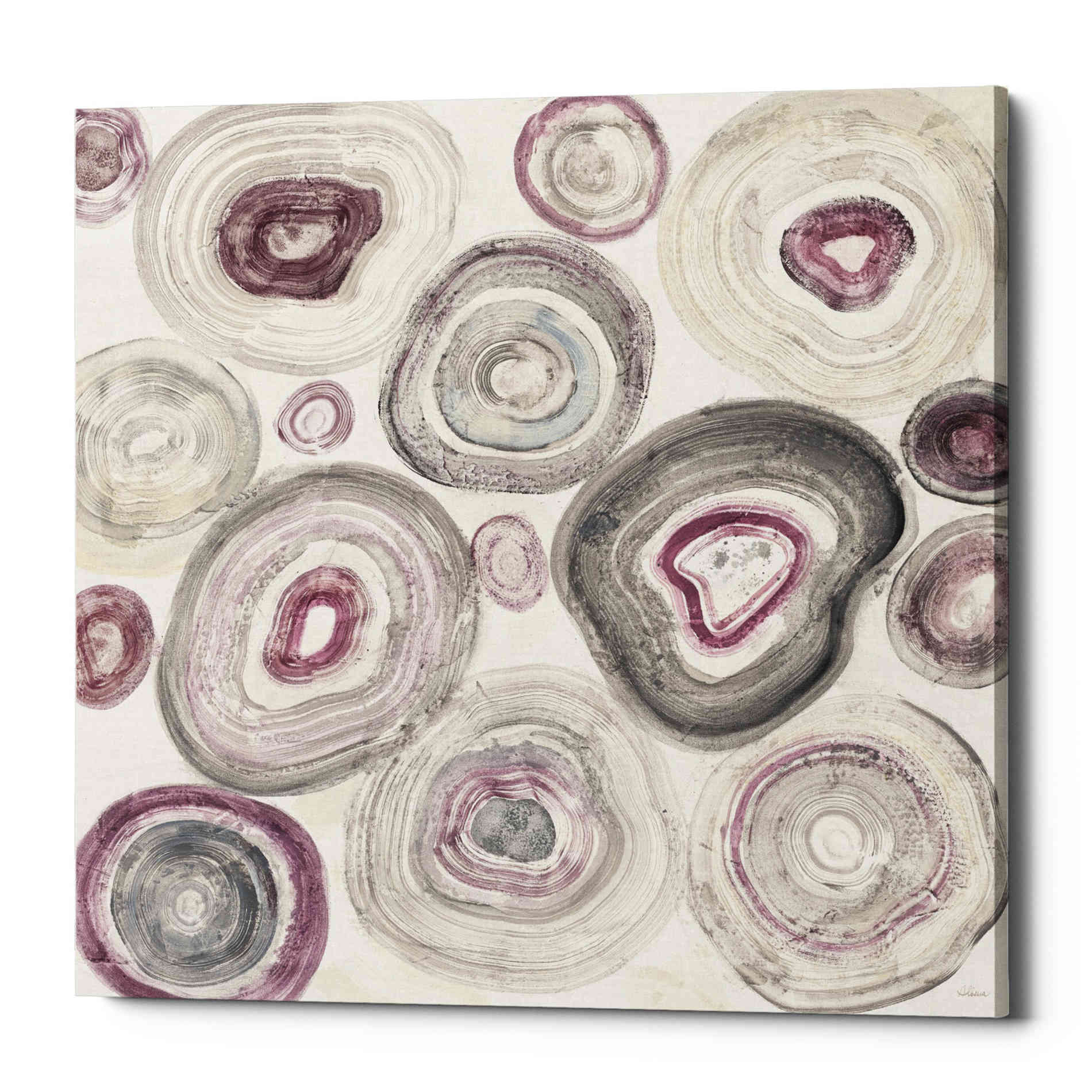'Rings of Power v2' by Albena Hristova, Canvas Wall Art