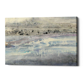 'Silver Horizon' by Albena Hristova, Canvas Wall Art