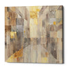 'The Gold Square' by Albena Hristova, Canvas Wall Art