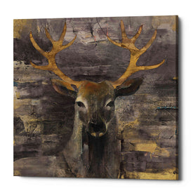 'The Leader Gold' by Albena Hristova, Canvas Wall Art