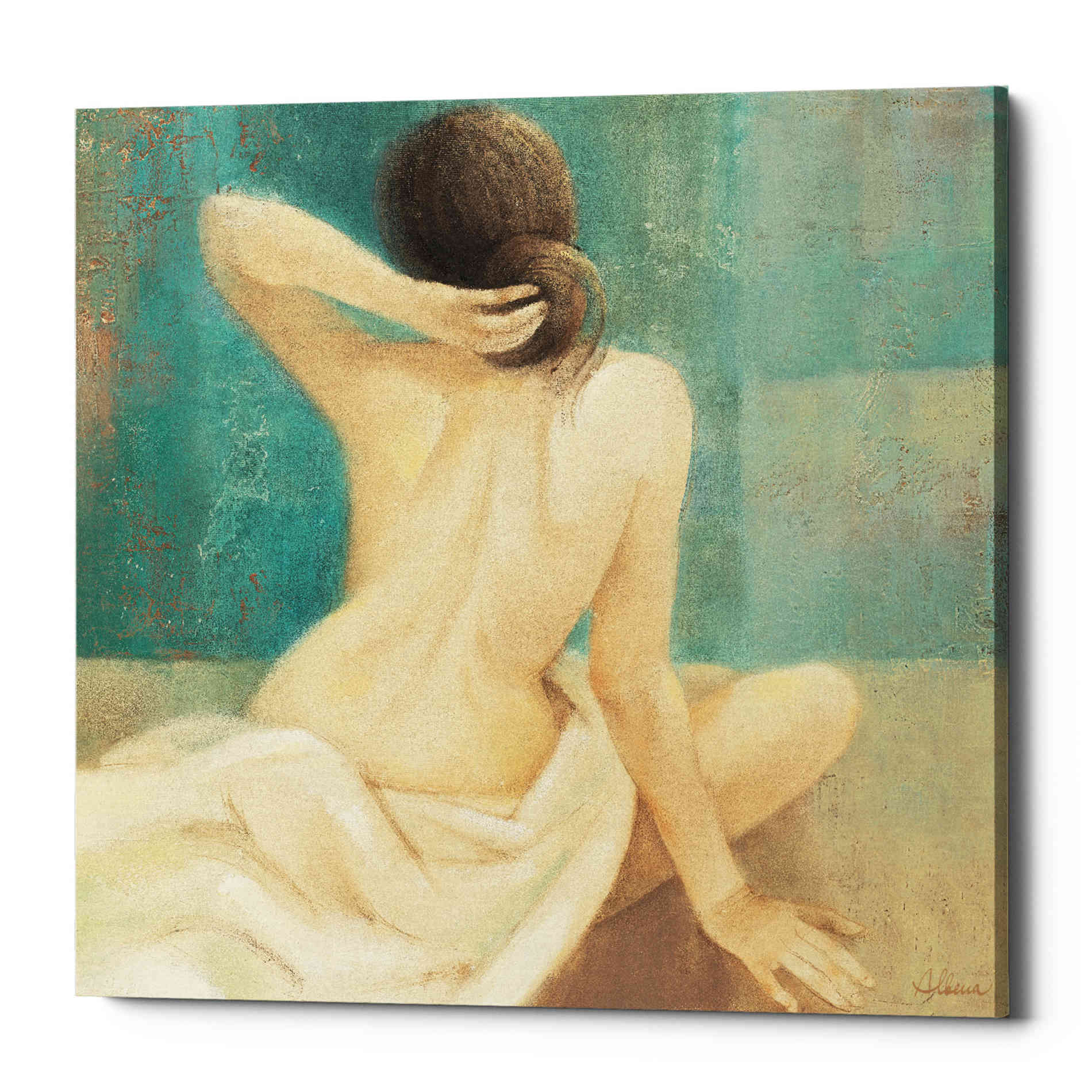 'Thoughtfulness I' by Albena Hristova, Canvas Wall Art