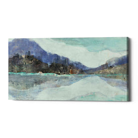 'Winter Landscape' by Albena Hristova, Canvas Wall Art
