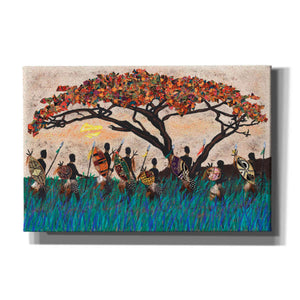 'Planes of Africa III' by Alonzo Saunders Giclee Canvas Wall Art
