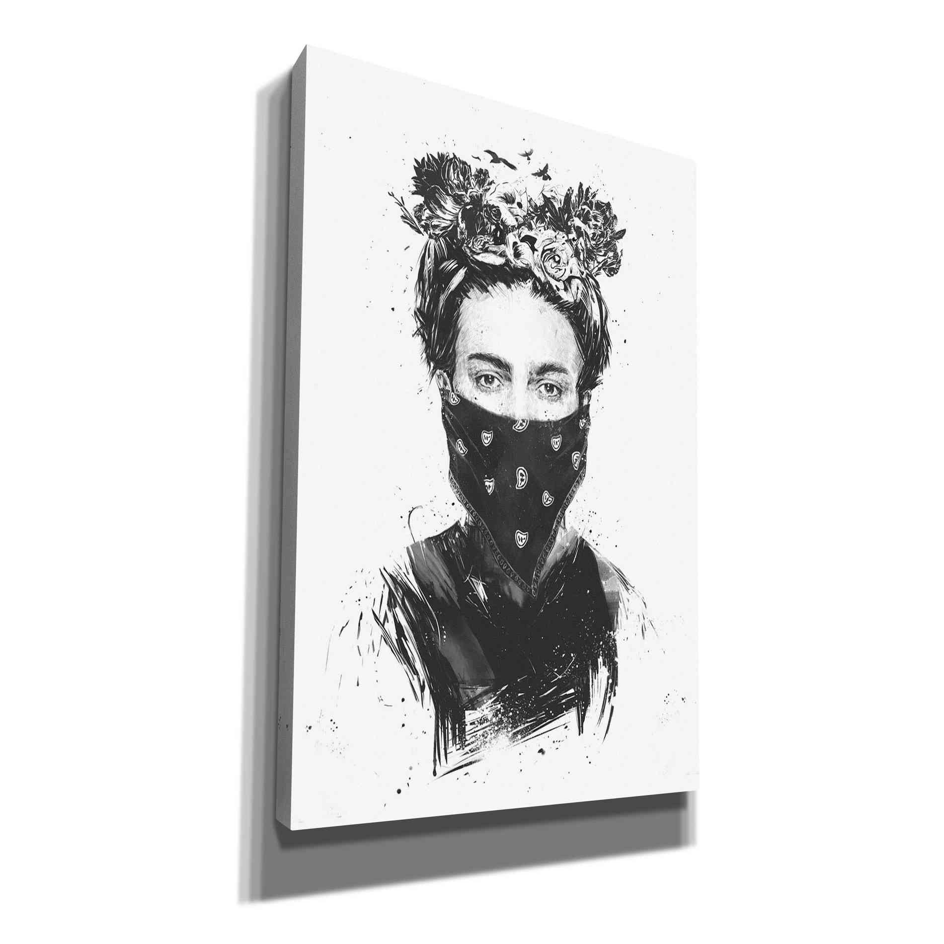 'Rebel Girl' by Balazs Solti, Giclee Canvas Wall Art