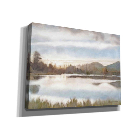 Image of 'Lakeview Sunset Landscape' by Bluebird Barn, Canvas Wall Art,Size C Landscape