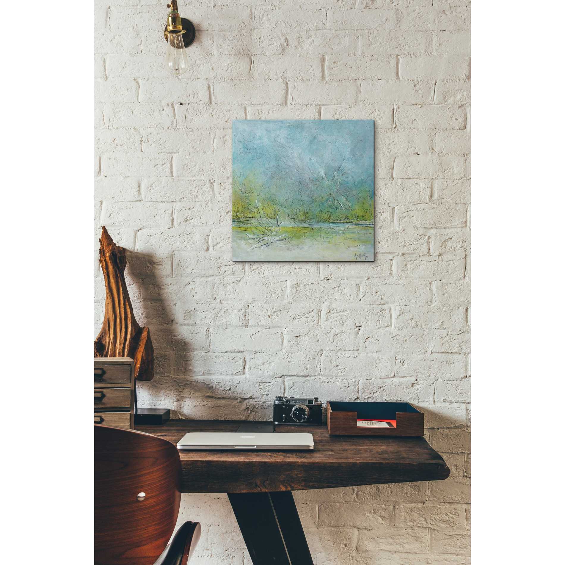 'Freedom' by Samedin Asllani, Canvas Wall Art,12 x 12