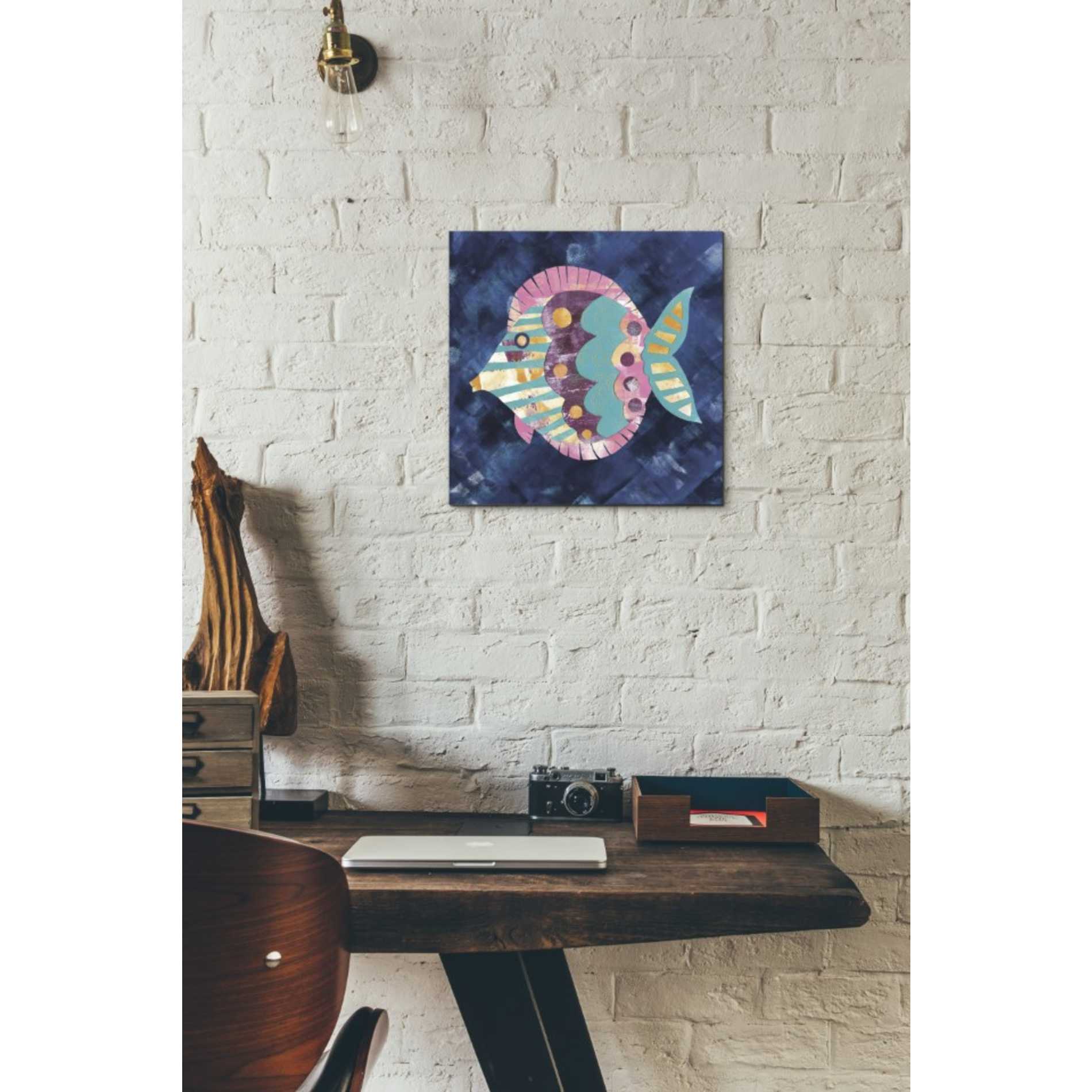 'Boho Reef IV' by Wild Apple Portfolio, Canvas Wall Art,12 x 12