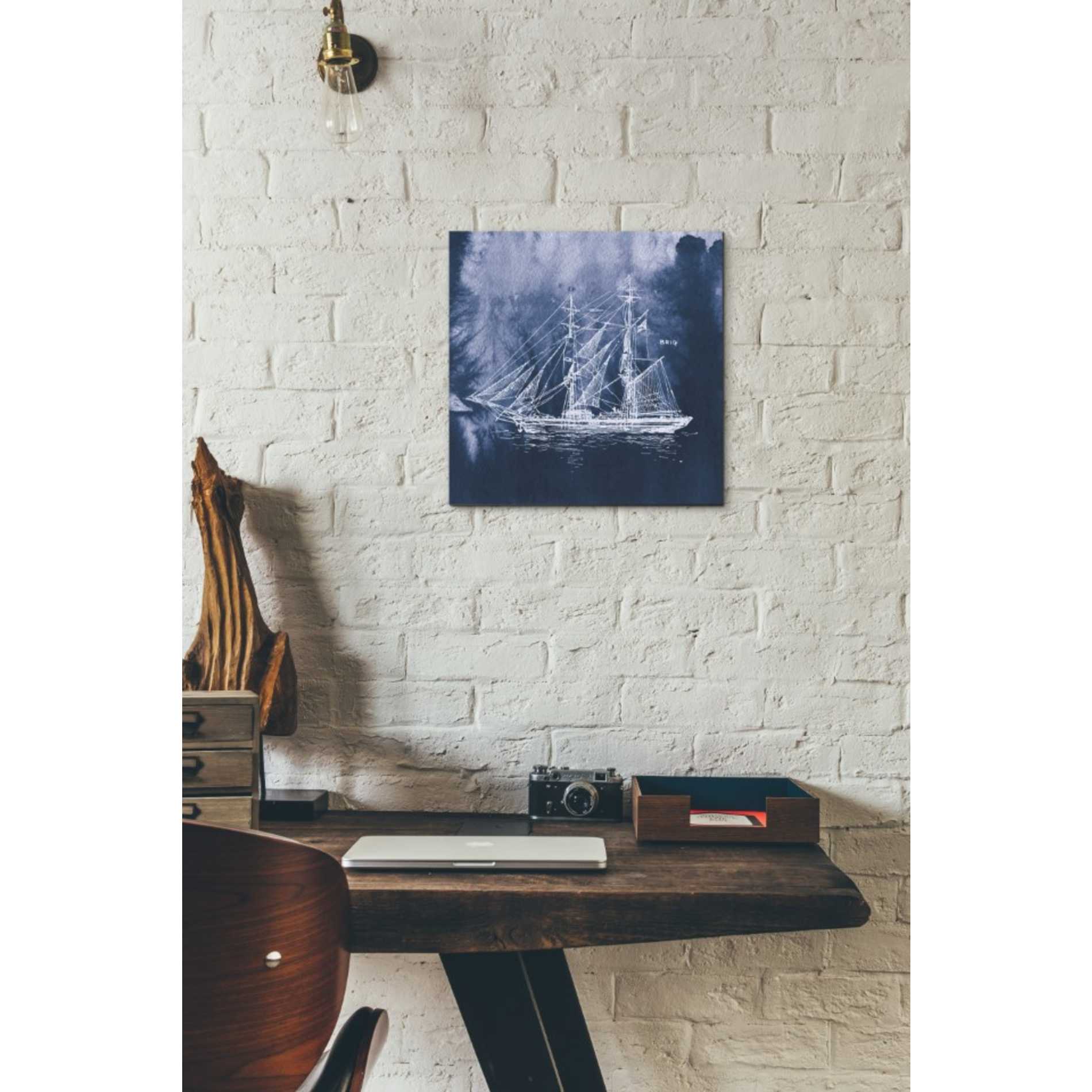 'Sailing Ships IV' by Wild Apple Portfolio, Canvas Wall Art,12 x 12