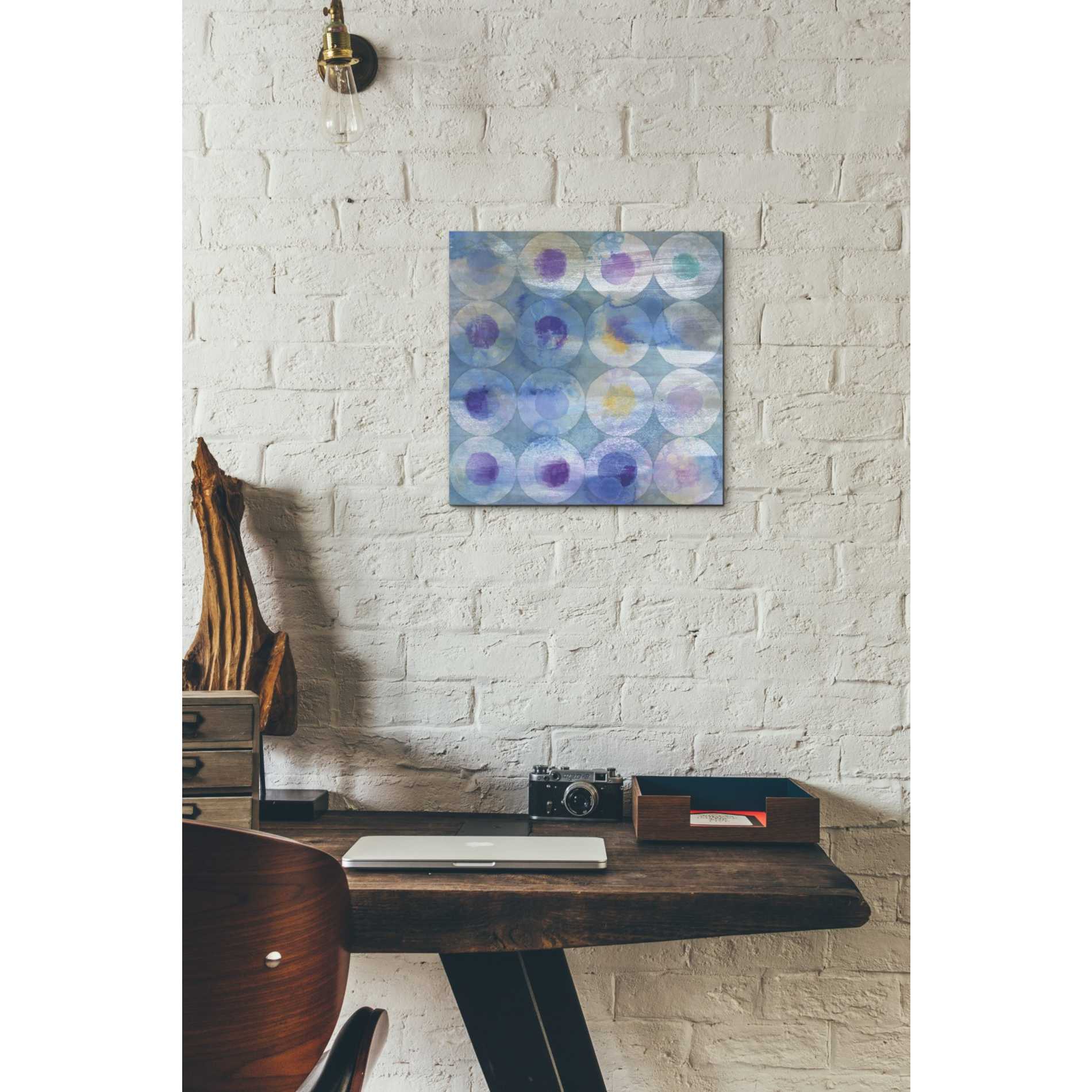 'Touching Circles III' by Danhui Nai, Canvas Wall Art,12 x 12