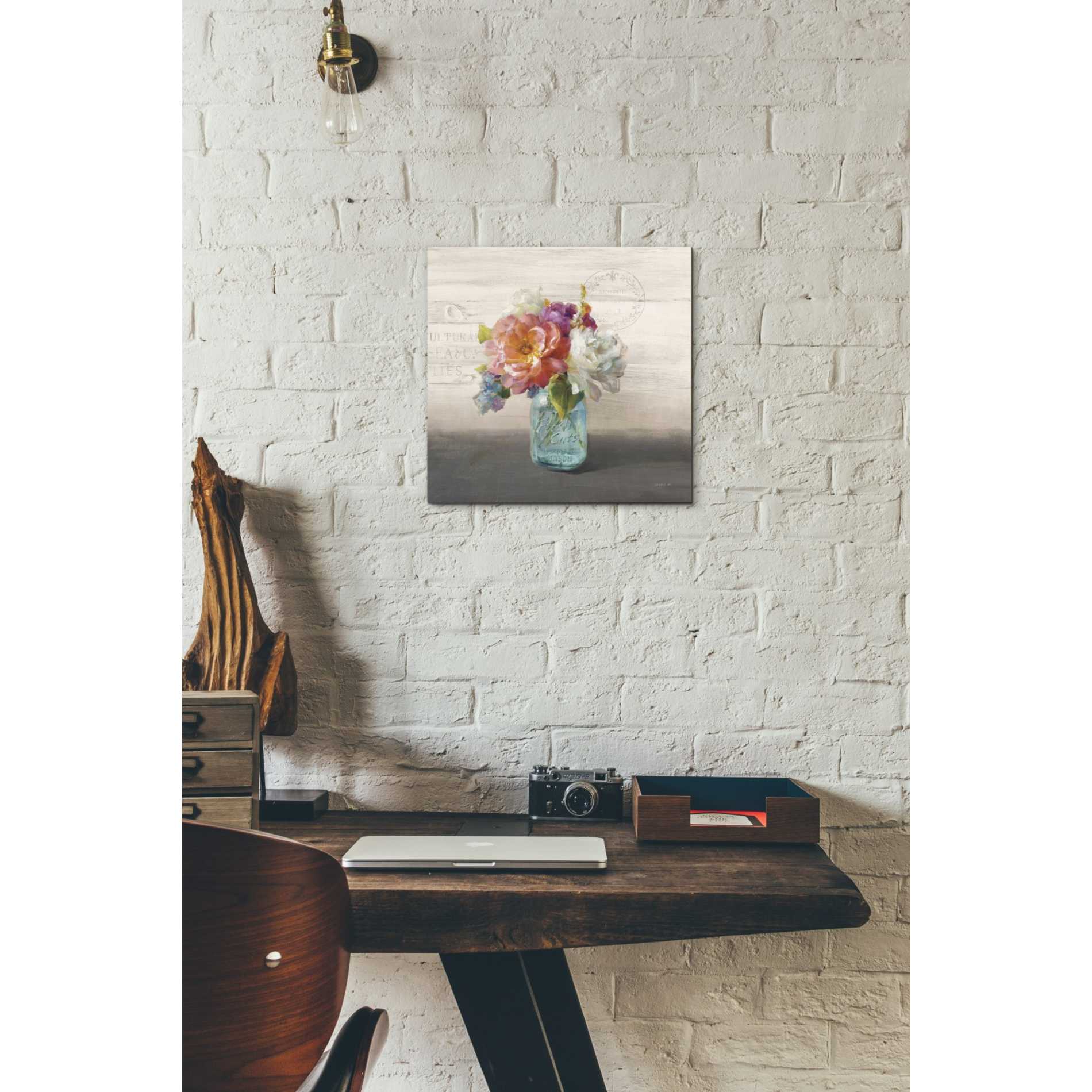 'French Cottage Bouquet I Mothers' by Danhui Nai, Canvas Wall Art,12 x 12